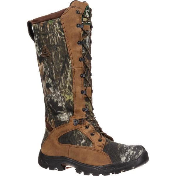 ロッキー メンズ シューズ ブーツ・レインブーツ Rocky Hunting Waterproof Snake Boot Unisex Sized Mossy Oak Break Up
