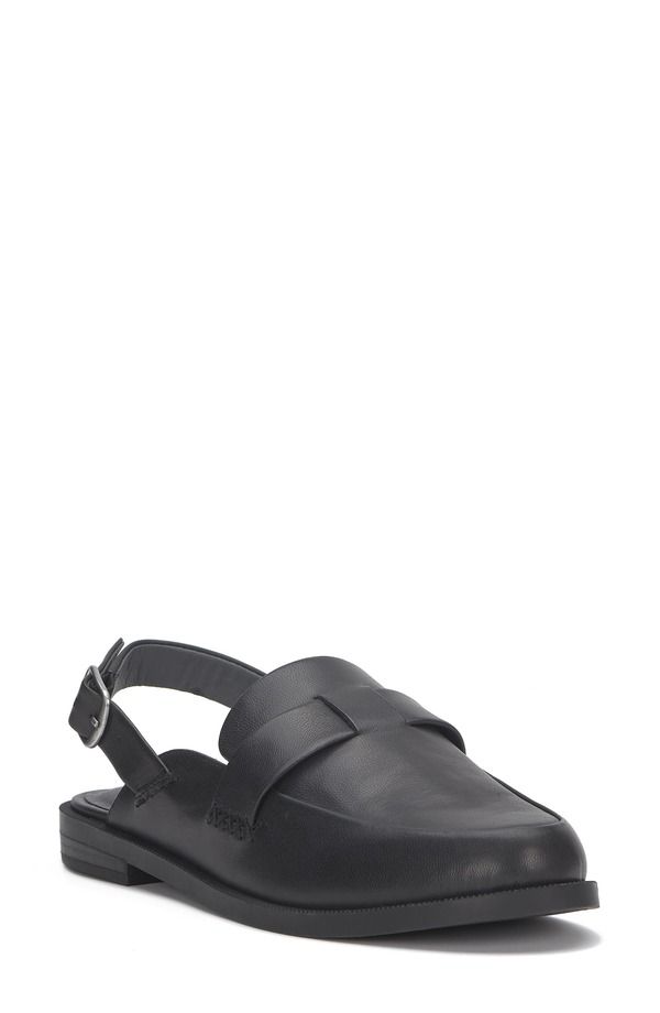 ラッキーブランド レディース シューズ スリッポン・ローファー Lucky Brand Louissa Slingback Loafer Black 01 ブラック