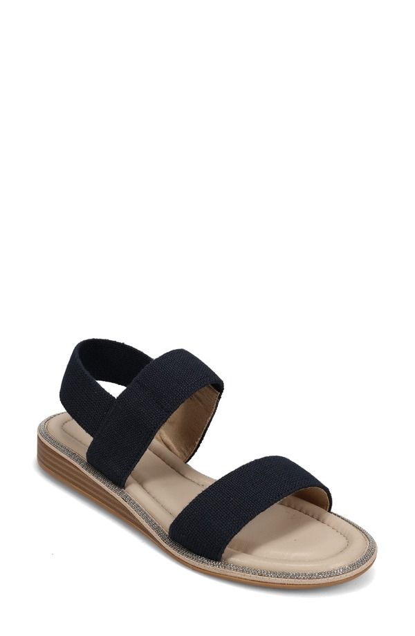 ベネリ レディース シューズ サンダル VANELi Bordy Slingback Sandal Navy ネイビー