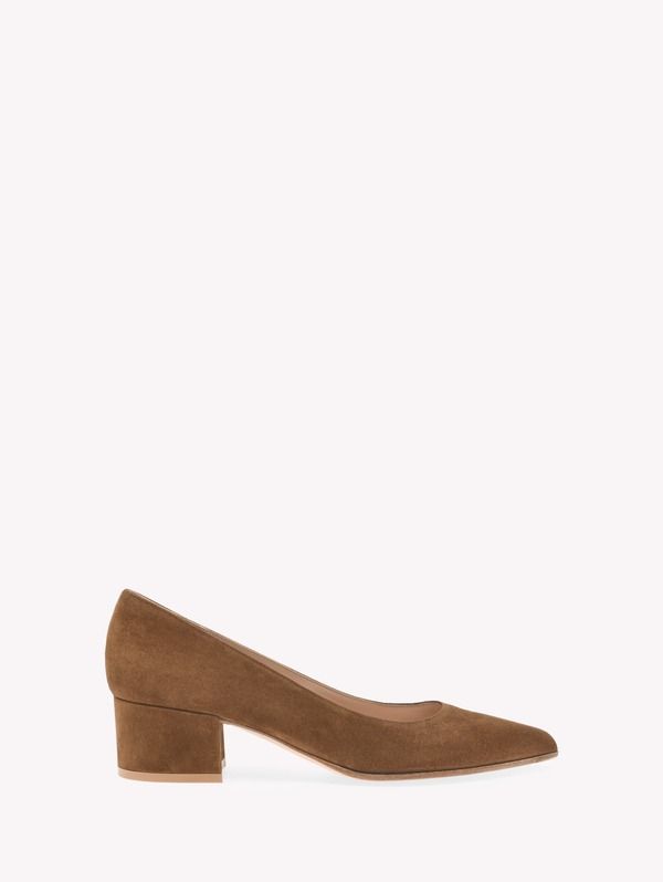 ジャンヴィト ロッシ レディース シューズ パンプス Gianvito Rossi Piper Pump 45 Brown ブラウン