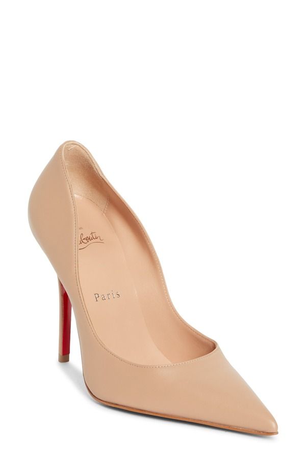 クリスチャン・ルブタン レディース シューズ パンプス Christian Louboutin Miss Z Pointed Toe Pump Blush Blush ブラッシュ