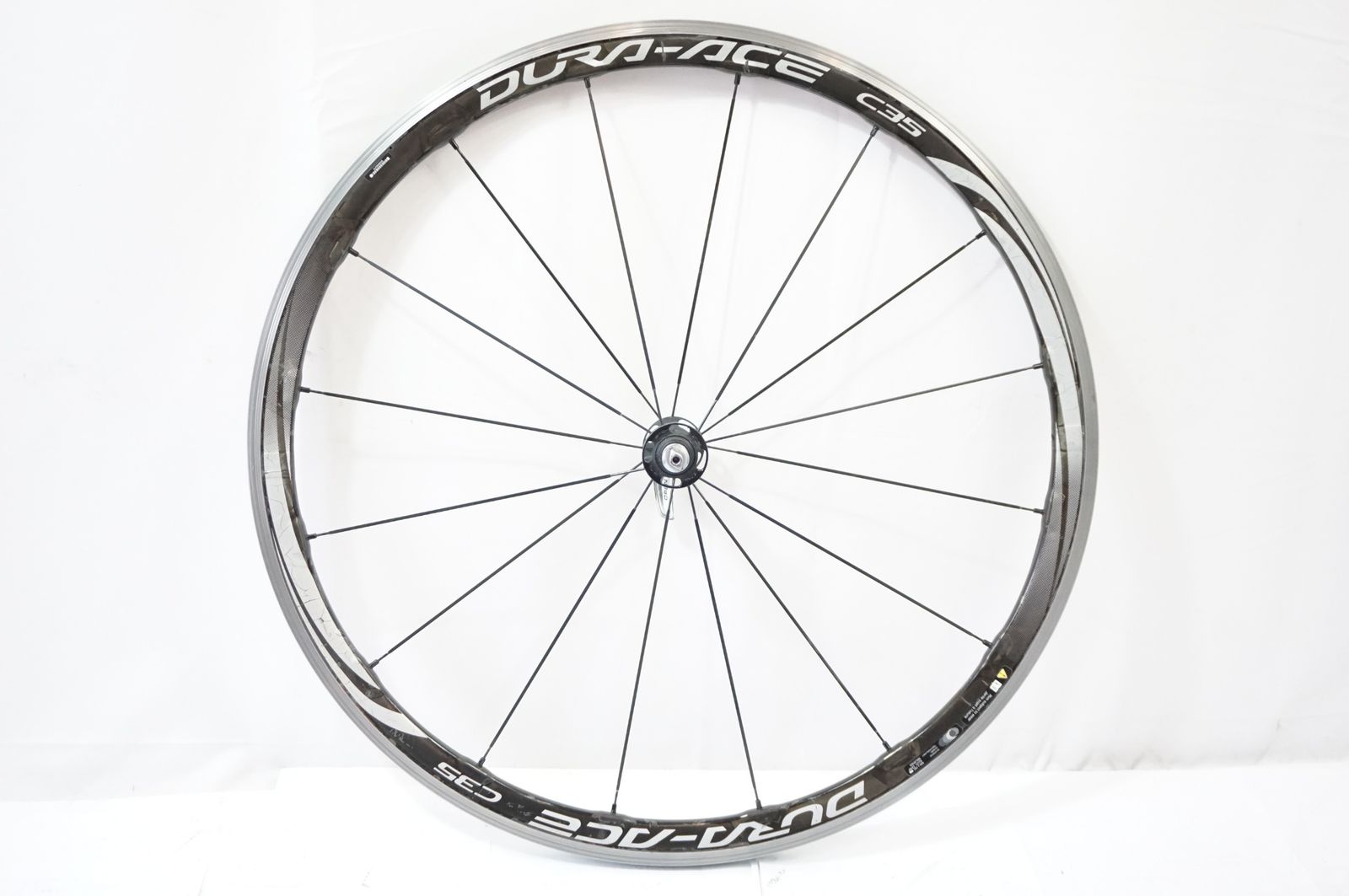 ジャンク SHIMANO 「シマノ」 DURA-ACE WH-9000 C35 CL フロント