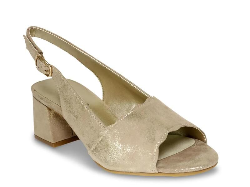 ダイビッドテイト レディース シューズ サンダル David TateDale Sandal Champagne Metallic シャンパン