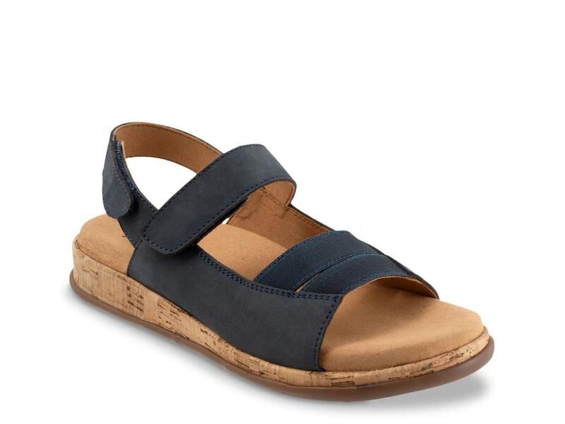 トロッターズ レディース シューズ サンダル ミニ TrottersGemini Sandal Navy Nubuck ネイビー