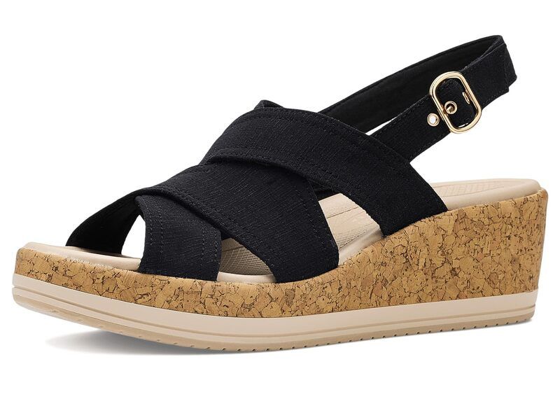 ライフストライド レディース シューズ ヒール サンダル LifeStride Rye Slingback Sandals Black ブラック