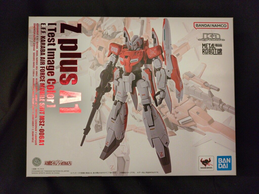 BANDAI SPIRITS METAL ROBOT魂(Ka signature) <SIDE MS> ガンダム・センチネル ゼータプラス A1(テスト機イメージカラー)