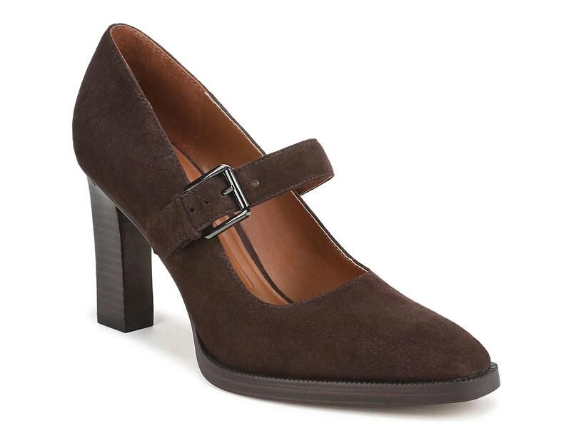 フランコサルト レディース シューズ パンプス Franco SartoShalina Pump Dark Brown Suede ブラウン