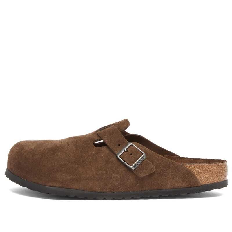 ビルケンシュトック メンズ シューズ サンダル Birkenstock Boston SFB Carafe Suede