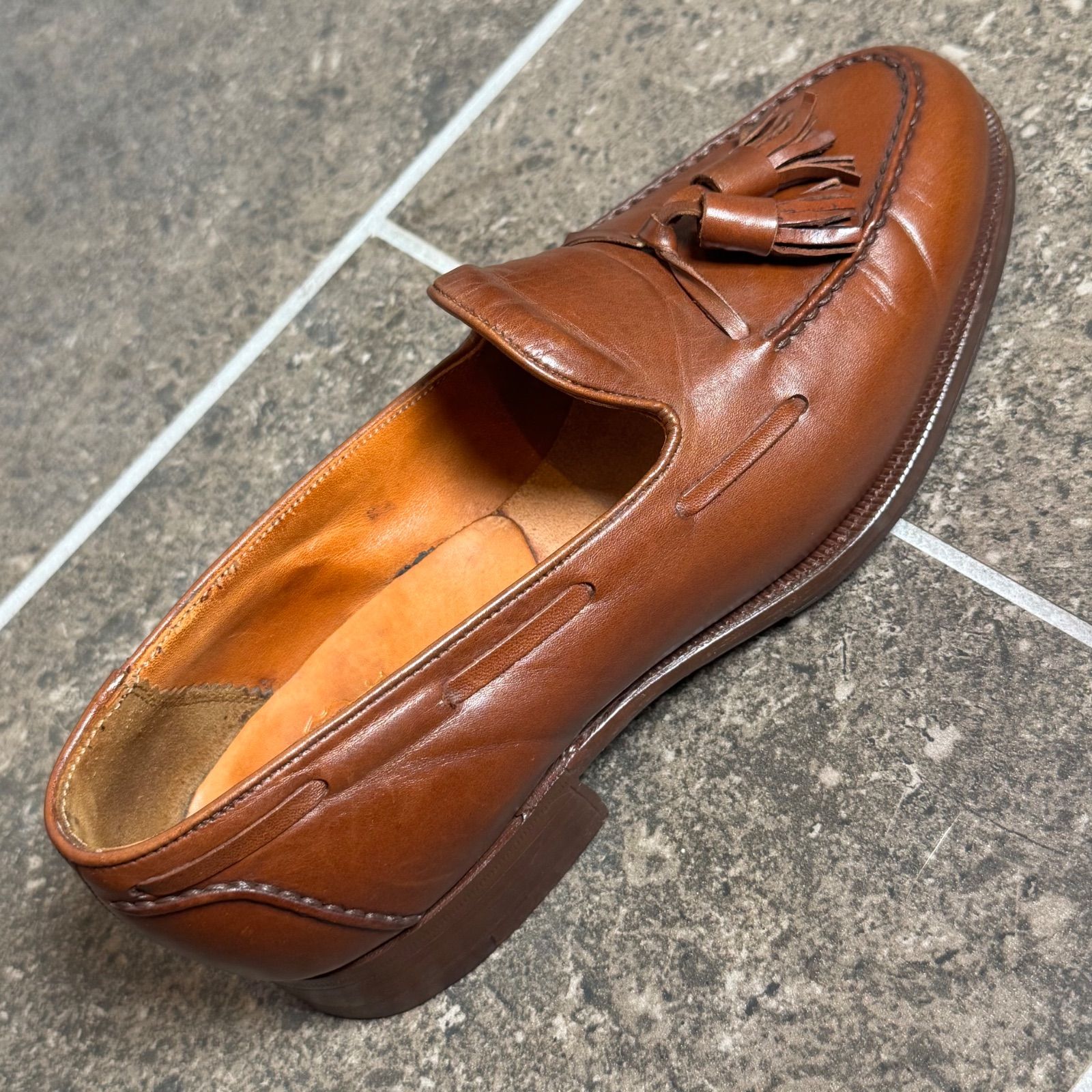 美品】GRENSON グレンソン Footmaster タッセルローファー 英国製 80