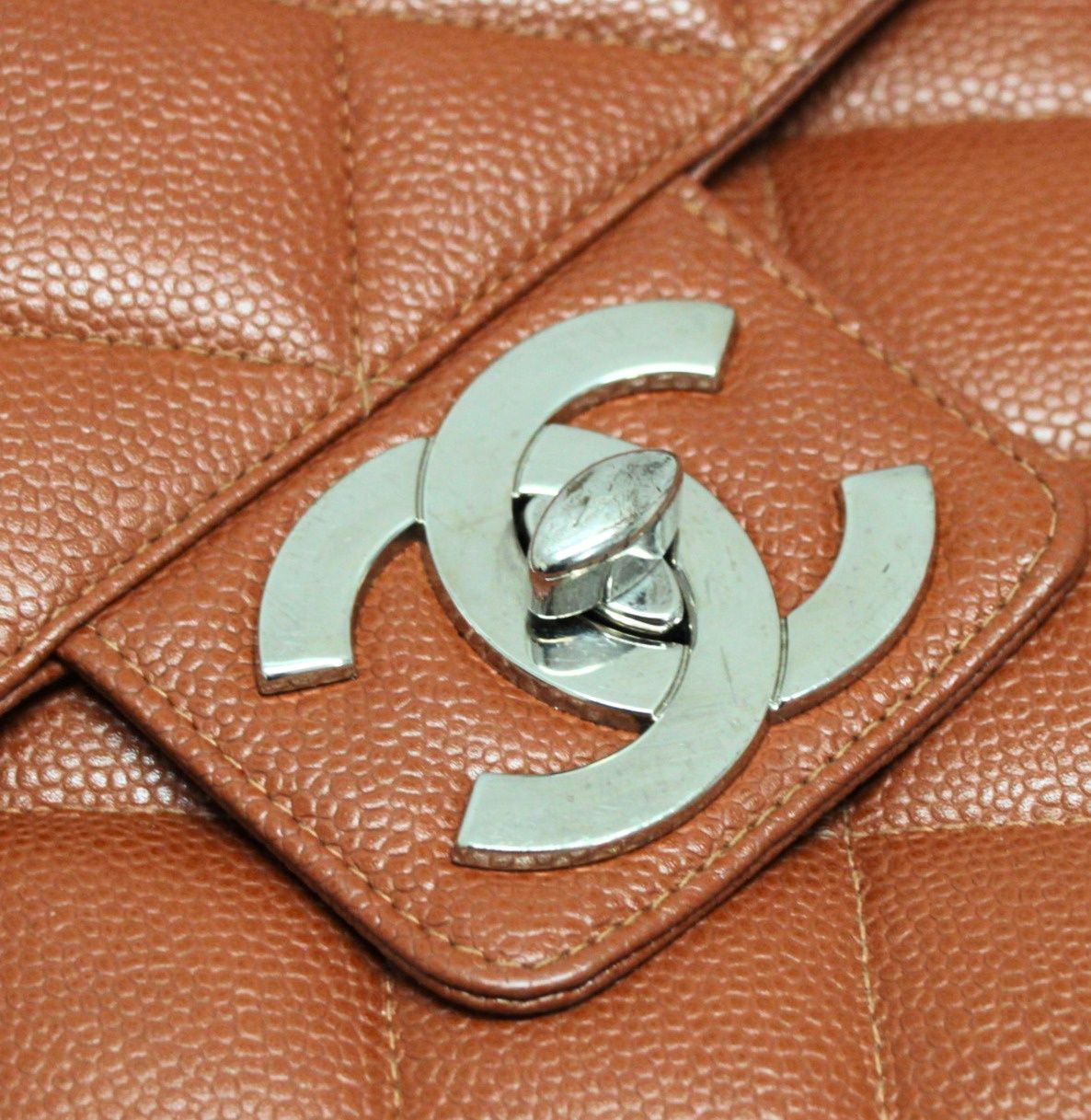 シャネル CHANEL マトラッセ ビジネスバッグ ブリーフケース キャビア