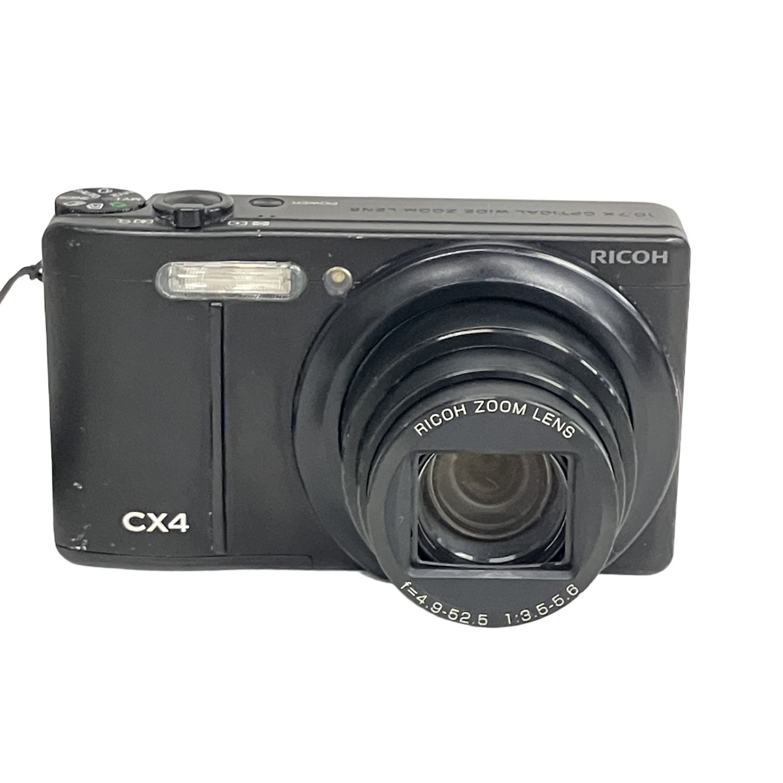 RICOH CX4 コンパクト デジタル カメラ ブラック コンデジ 中古