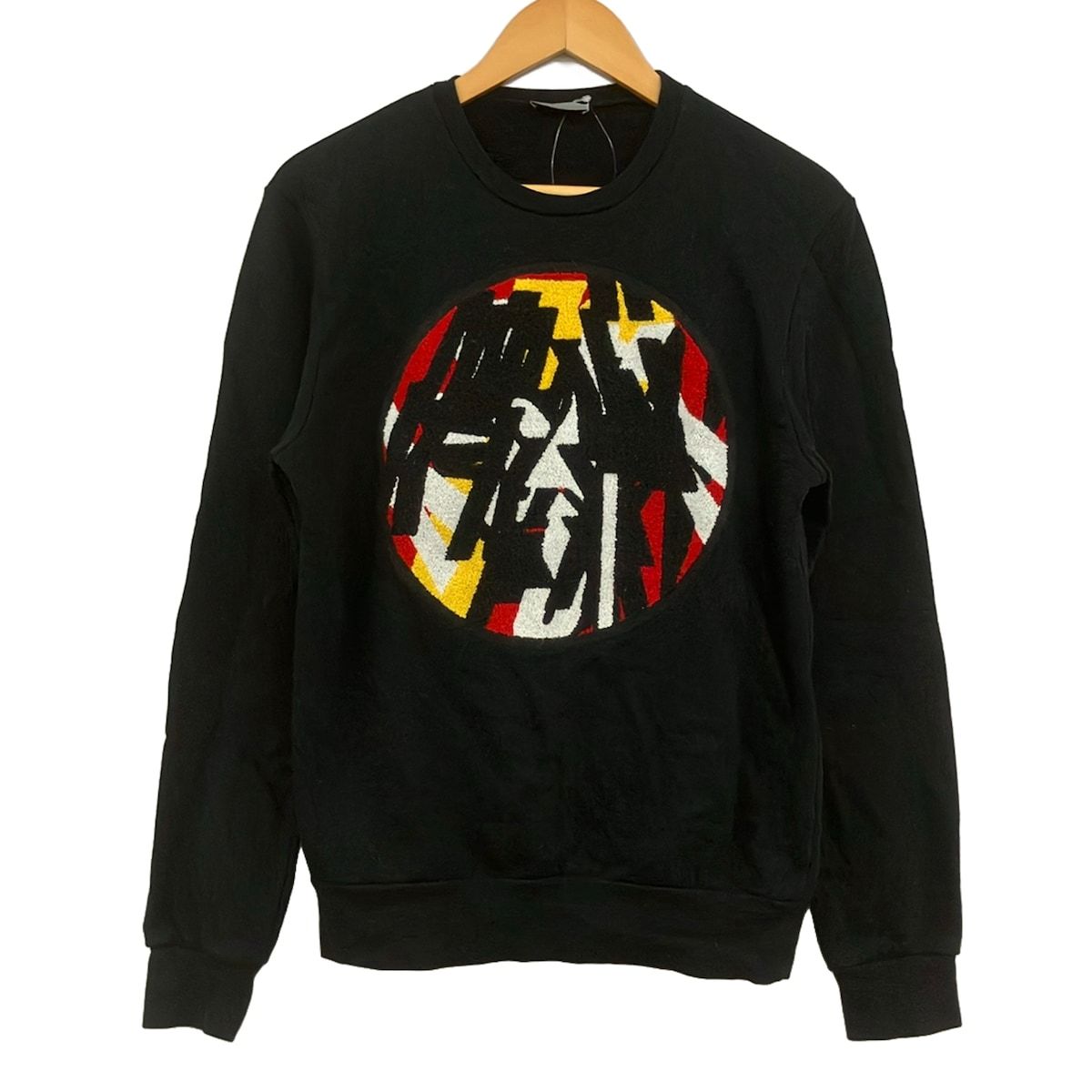 Dior HOMME(ディオールオム) トレーナー サイズXS メンズ美品 - 333J666W4009 黒×白×マルチ 長袖 32,110円