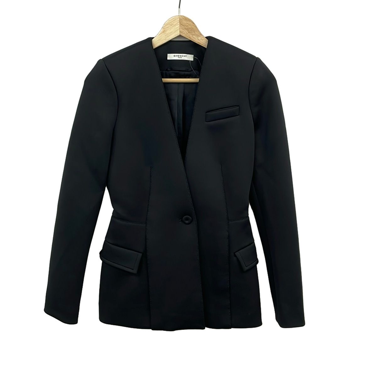 GIVENCHY(ジバンシー) ジャケット サイズ34 S レディース美品 - 黒