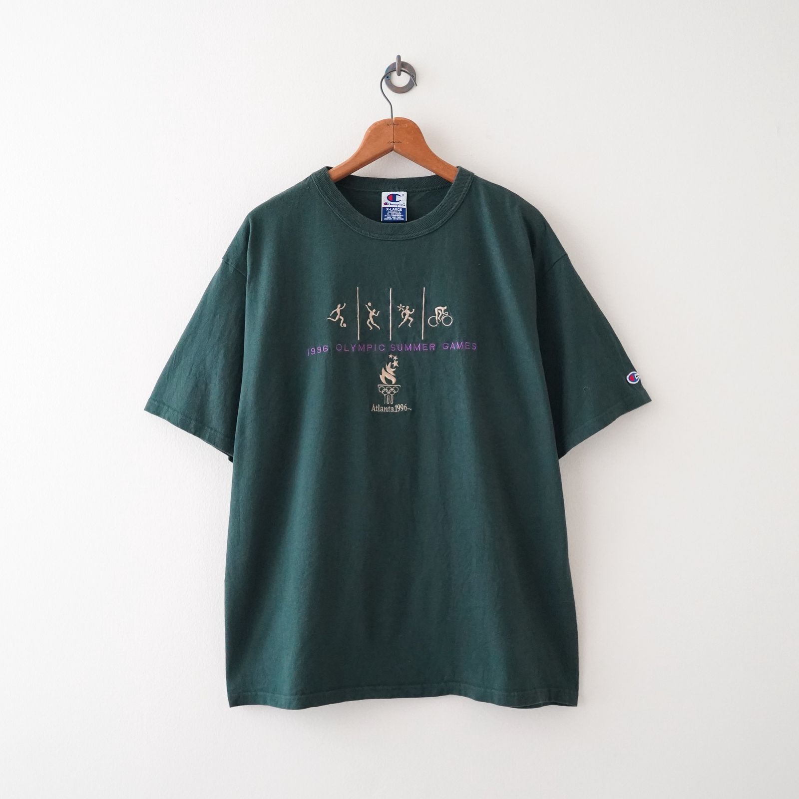 90s Champion Olympic tee 6,000円