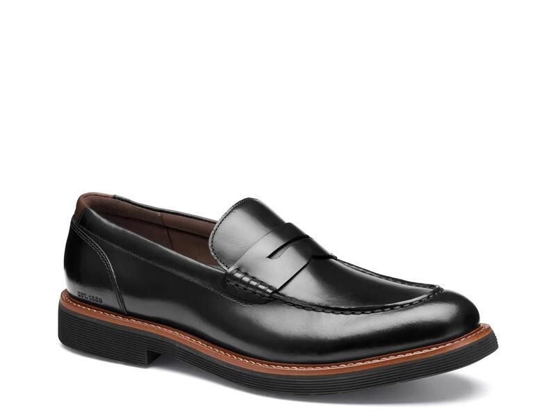 ジョンストンアンドマーフィー メンズ シューズ スリッポン・ローファー Johnston MurphyTyson Penny Loafer Black ブラック