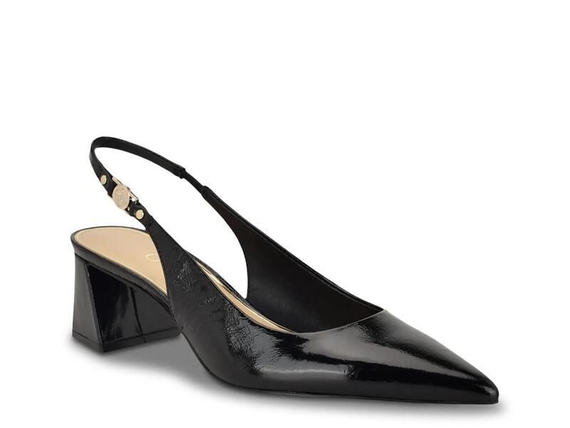ゲス レディース シューズ パンプス GuessSinya Pump Black Leather ブラック