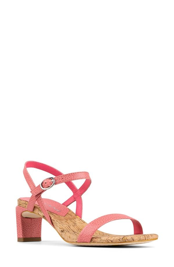 ドナルドプリネール レディース シューズ ヒール サンダル アンクル Donald Pliner Brazi Ankle Strap Sandal Pink ピンク
