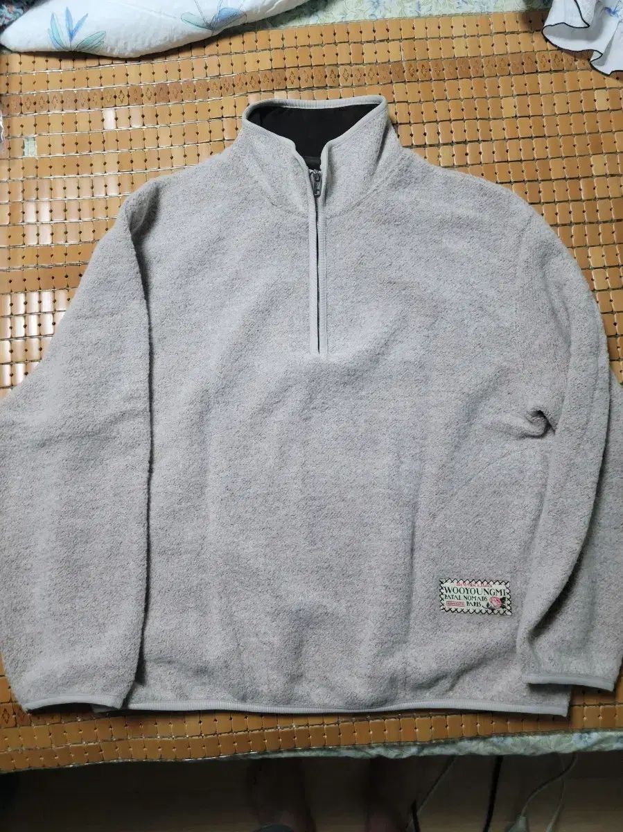 ウーヨンミ 25fw フレンチテリー ハーフジップアップ 46