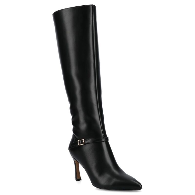 ジャーニー レディース シューズ ブーツ・レインブーツ Journeelara Womens KneeHigh Dress Boots in Regular Wide Calf Black ブラック
