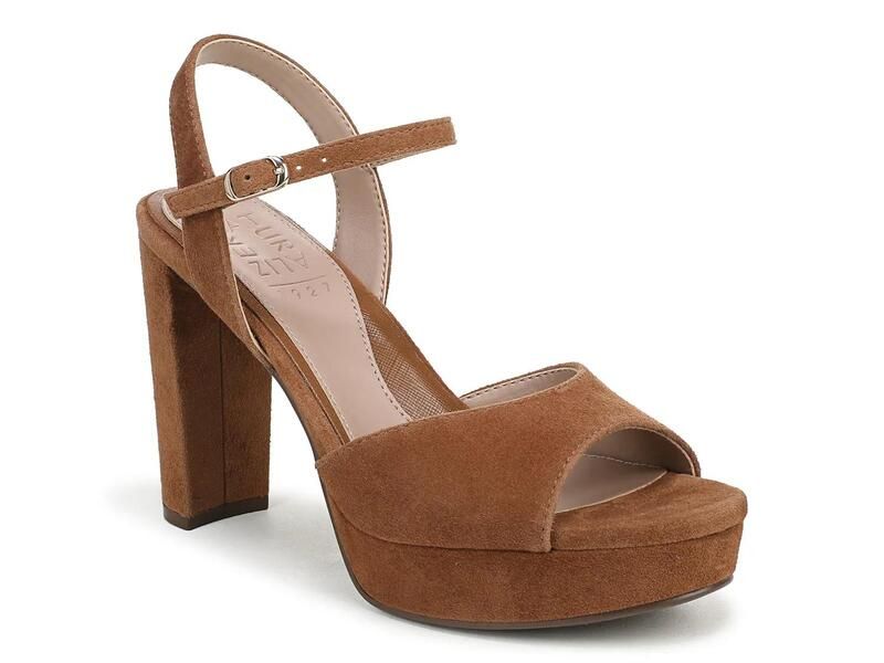 ナチュライザー レディース シューズ サンダル プラットフォーム NaturalizerMarigold Platform Sandal Chestnut Suede