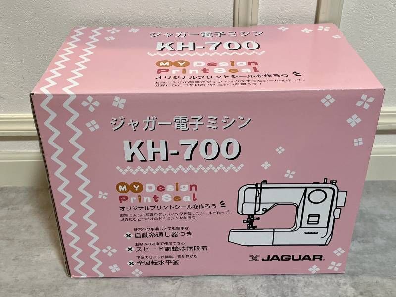 未使用品! JAGUAR ジャガー 電子ミシン KH-700 フットペダル ミシン