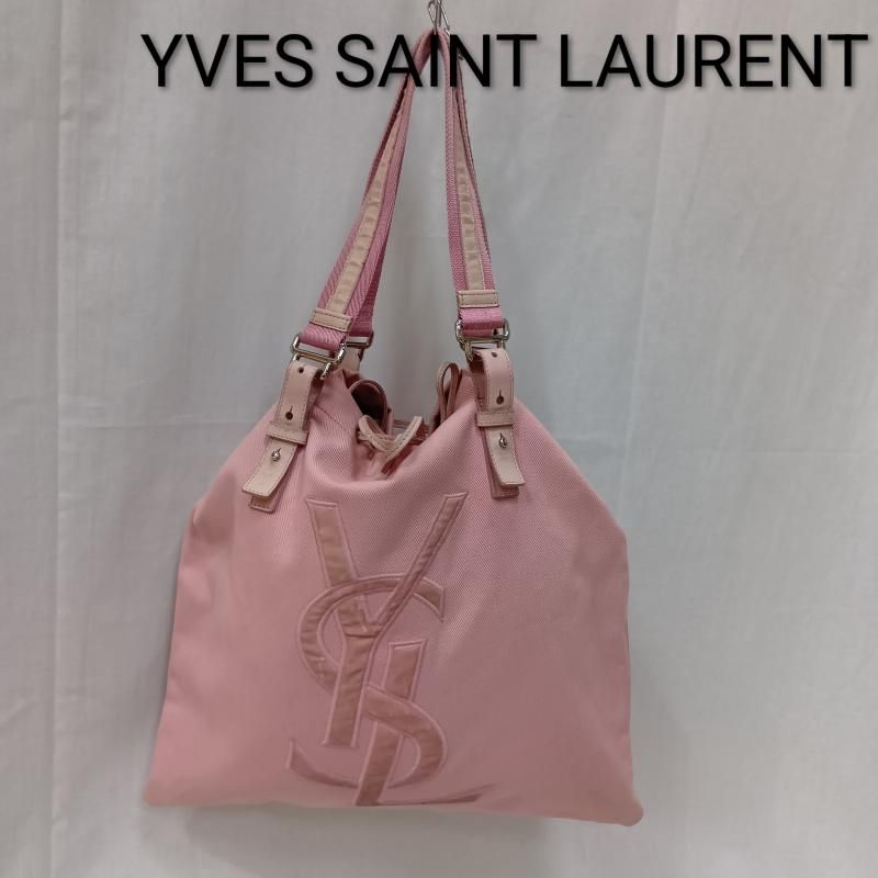 イヴサンローラン カハラトートバッグ PINK ロゴ 121631 002058 レディース - ISItems【USED】【古着】【中古】50163306