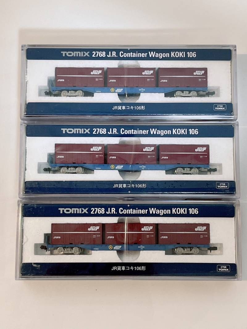 ほぼ未開封品! TOMIX 2768 JR賃車コキ106形 Nゲージ 3点まとめ - メルカリ