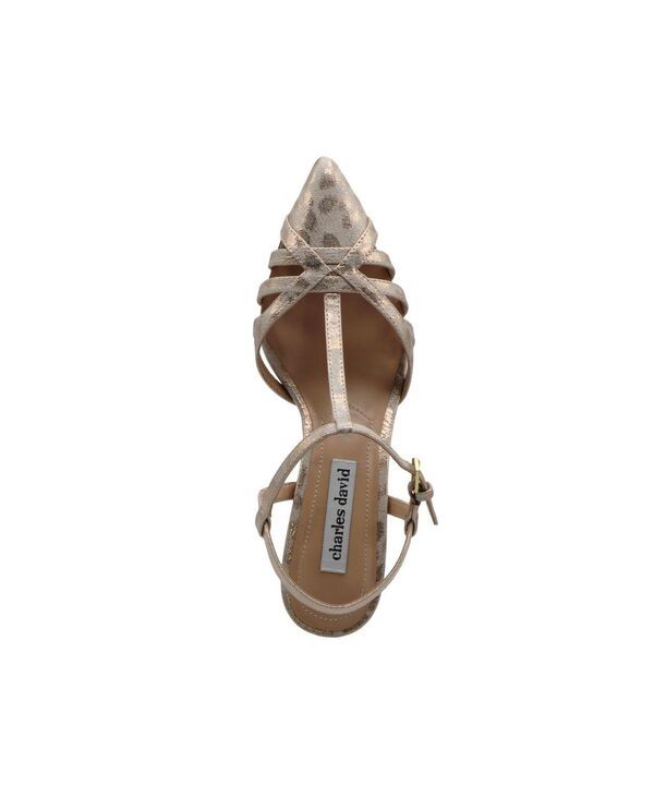 チャールズ・デイビッド レディース シューズ パンプス A ライン Charles David Womens Aline Dresshoe Golden