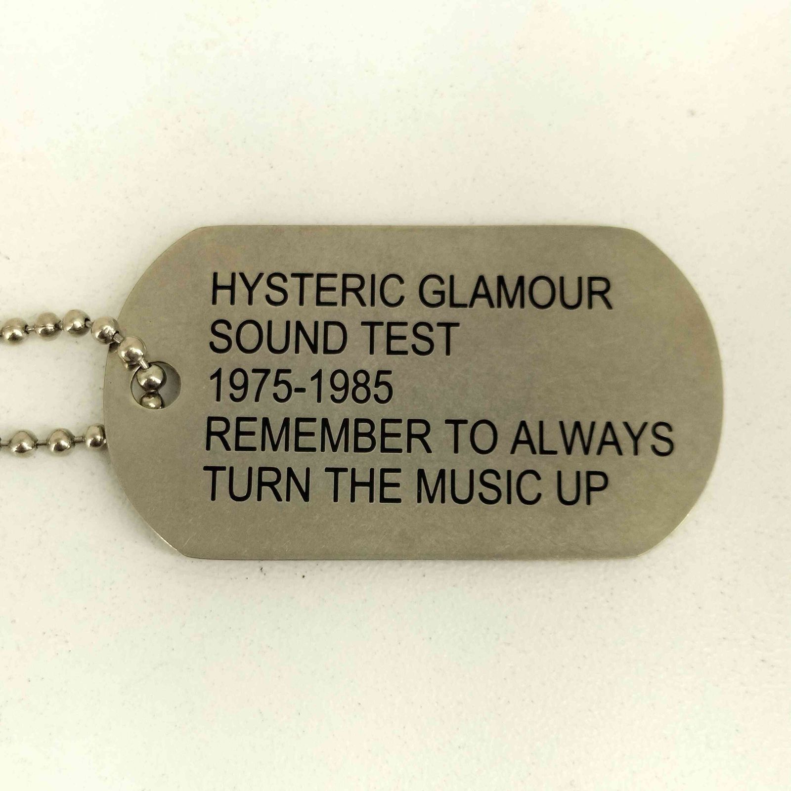 ヒステリックグラマー HYSTERIC GLAMOUR guitar girl ボールチェーン