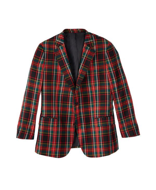 キングサイズ メンズ アウター ジャケット・ブルゾン トール ブレザー KingSize Big Tall Holiday Blazer Holiday plaid チェック