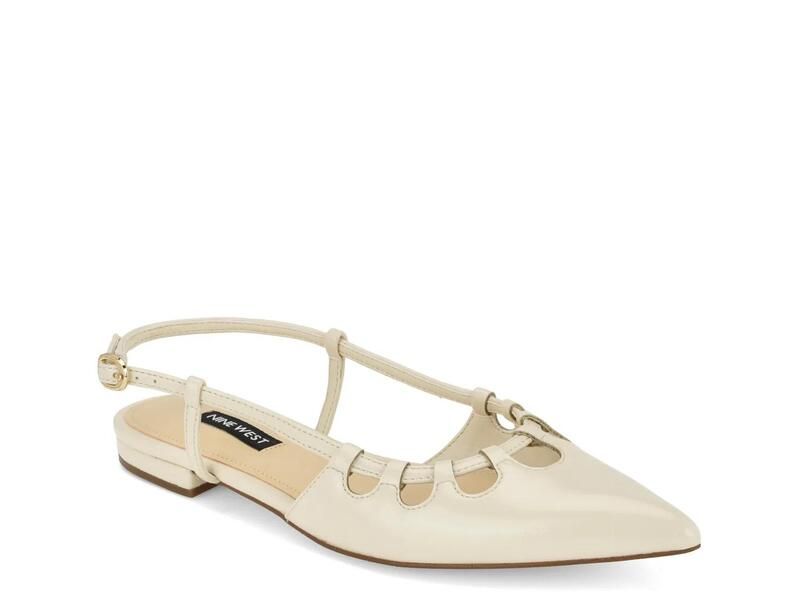 ナインウェスト レディース シューズ パンプス Nine WestHarra Flat Ivory アイボリー