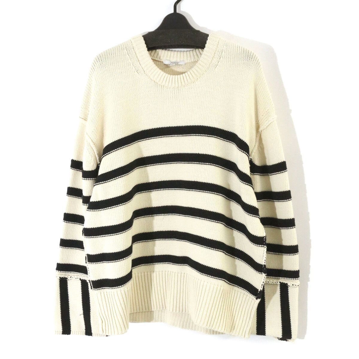 L'Appartement購入 DAGMAR ダグマー 22SS Border Knit コットンナイロンボーダーニットセーター S 22080570000810