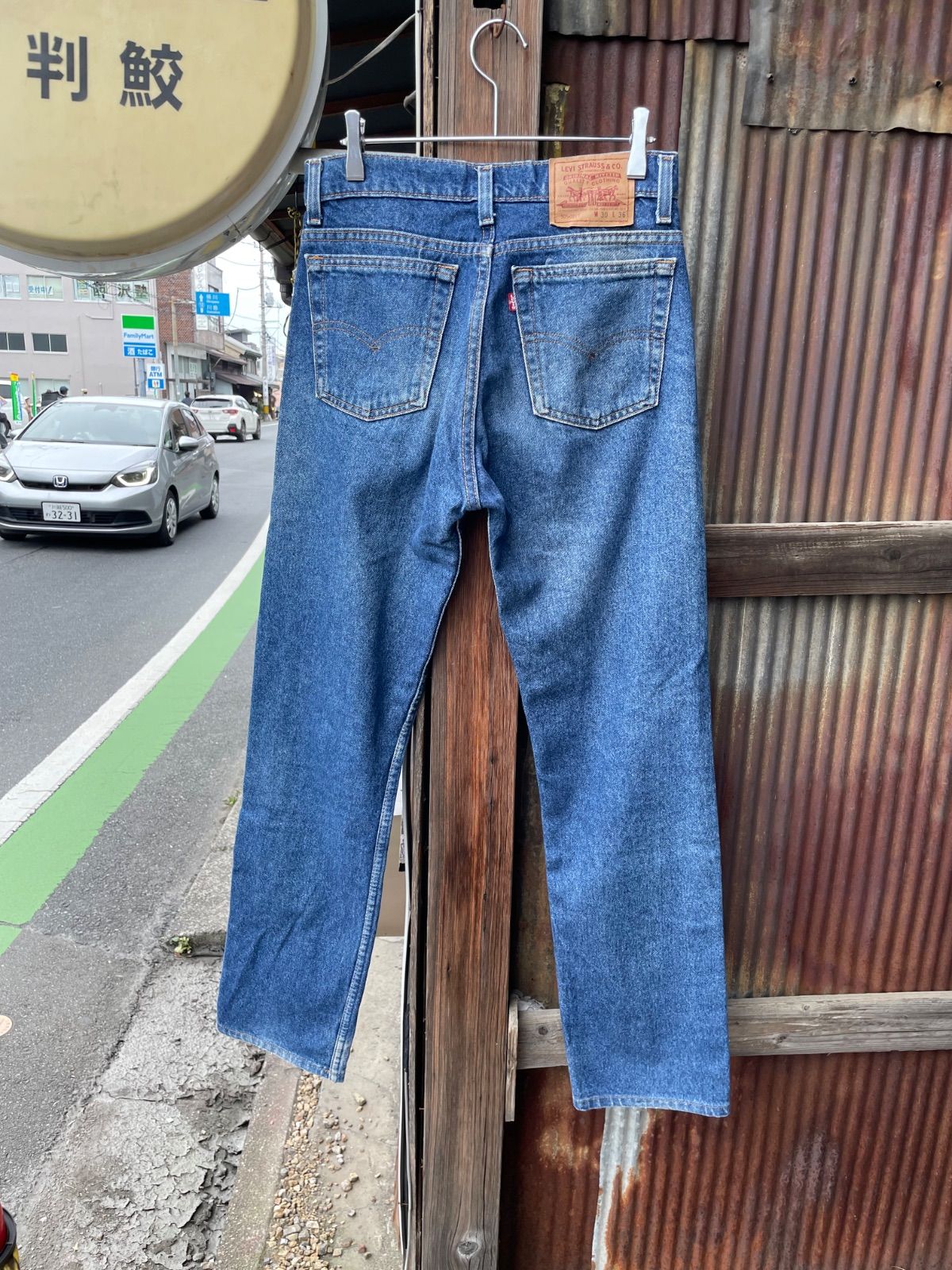 Levi's 505-0217 デニムパンツ(インディゴ・W30 L36・USA製) 6