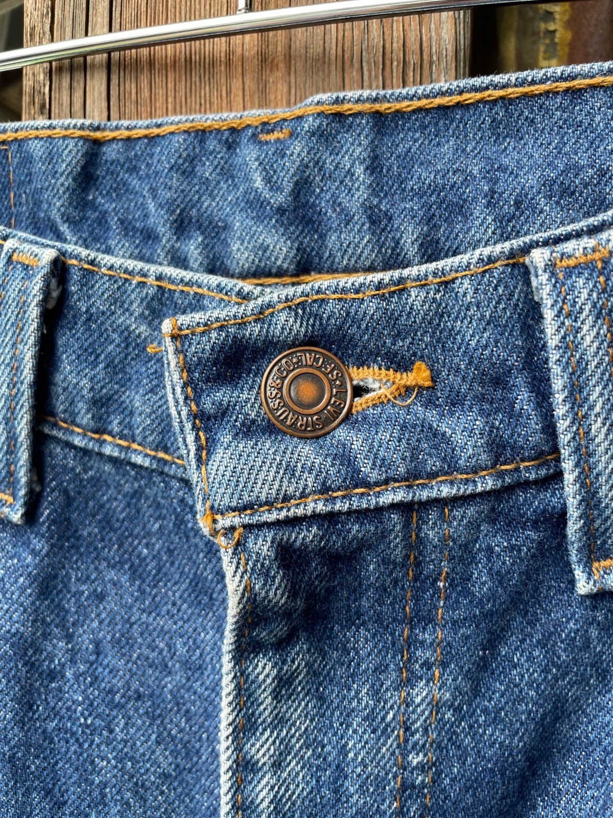 Levi's 505-0217 デニムパンツ(インディゴ・W30 L36・USA製) 5
