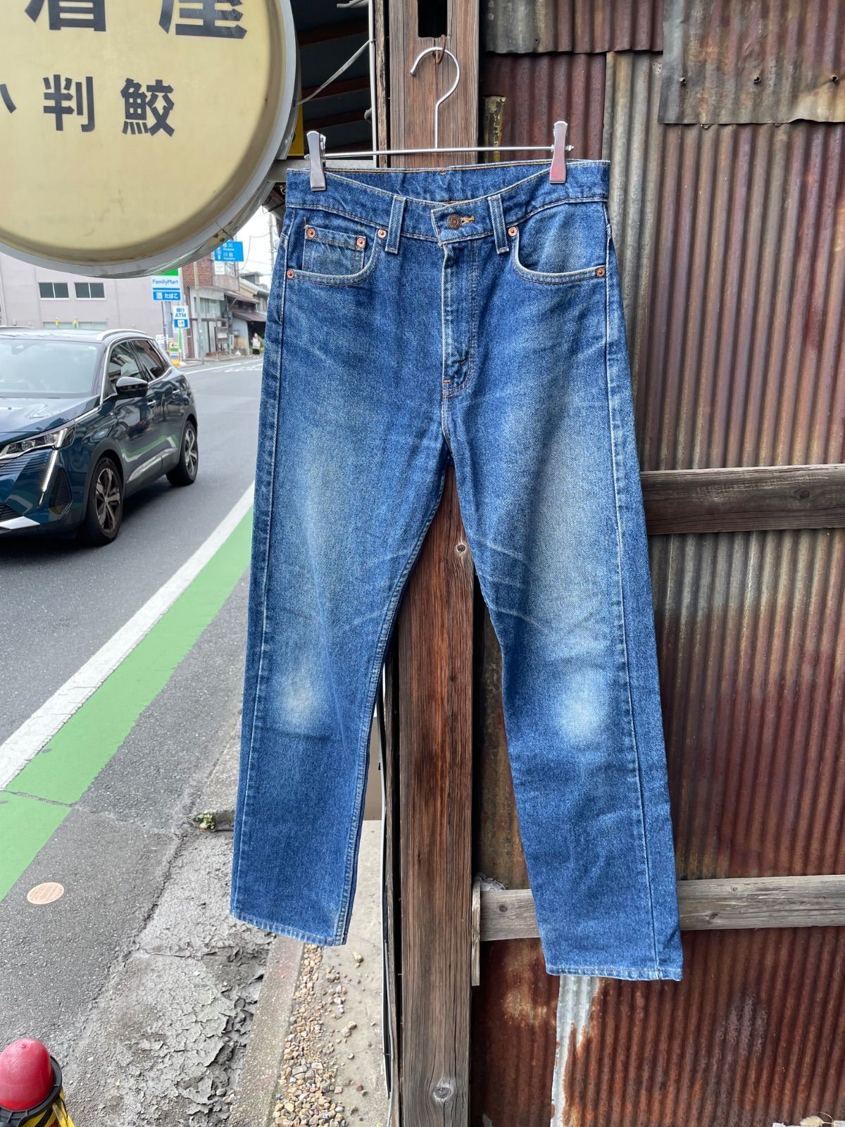 リーバイス505 Levis W30 デニム 青 USA製 90s 17336 Levi's 505 USA製 デニムパンツ W30 L36 インディゴ ストレート