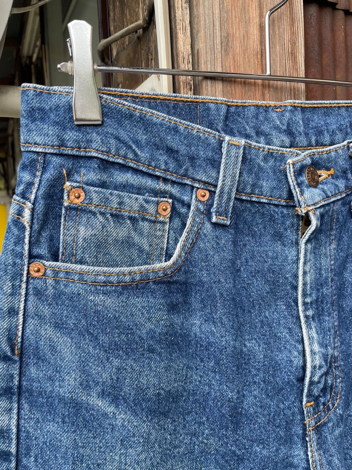 Levi's 505-0217 デニムパンツ(インディゴ・W30 L36・USA製) 2