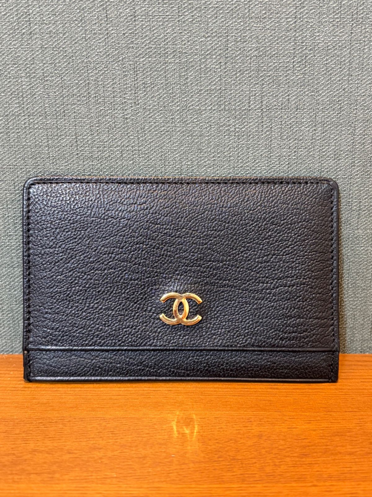 CHANEL シャネル ココマーク レザー カードケース