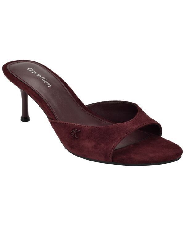カルバンクライン レディース シューズ スリッポン・ローファー サンダル ヒール Calvin Klein Womens Vixie SlipOn Kitten Heel Dressandals Me