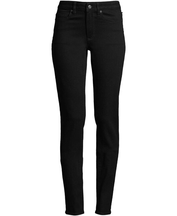 ランズエンド レディース ボトムス デニムパンツ ストレート ジーンズ Lands End Womens Mid Rise Straight Leg Jeans Black ブラック ランズエンド レディース ボトムス デニムパンツ ストレート ジーンズ Lands End Womens Mid Rise Straight Leg Jeans Black ブラック
