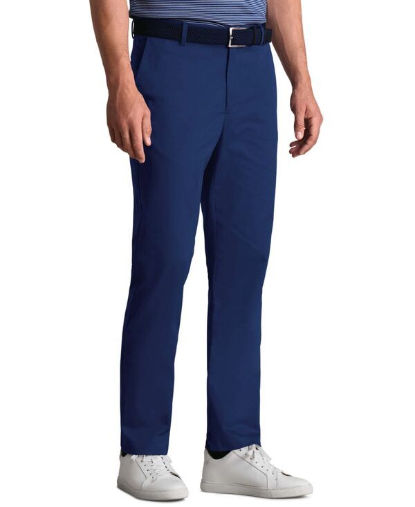 チャールズティリット メンズ ボトムス カジュアルパンツ Charles Tyrwhitt Mens Performance SlimFit Chino Pants Royal Blue ブルー