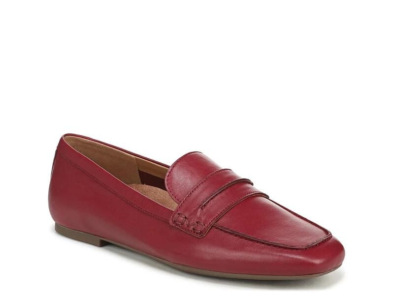 バイオニック レディース シューズ スリッポン・ローファー VionicHenley Loafe red レッド