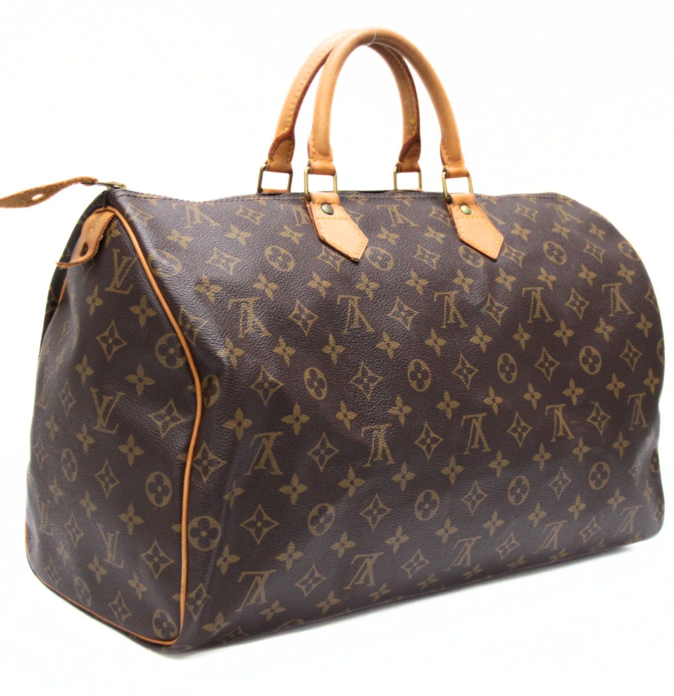 極美品/ルイヴィトン　ボストンバッグ　スピーディ40 モノグラム　ブラウン ルイヴィトン Louis Vuitton スピーディ40 ボストンバッグ モノグラム