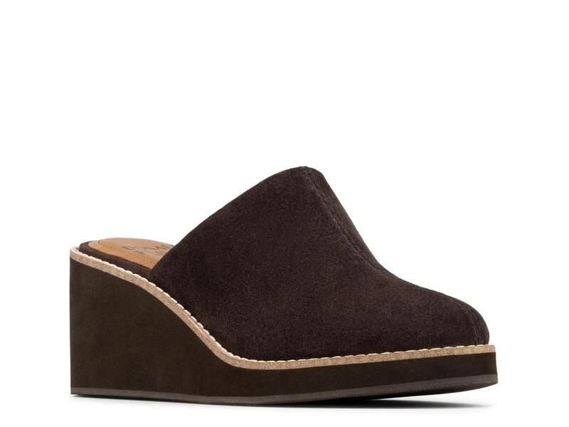 ドナルドプリネール レディース シューズ サンダル Donald PlinerJanella Wedge Mule Dark Brown ブラウン