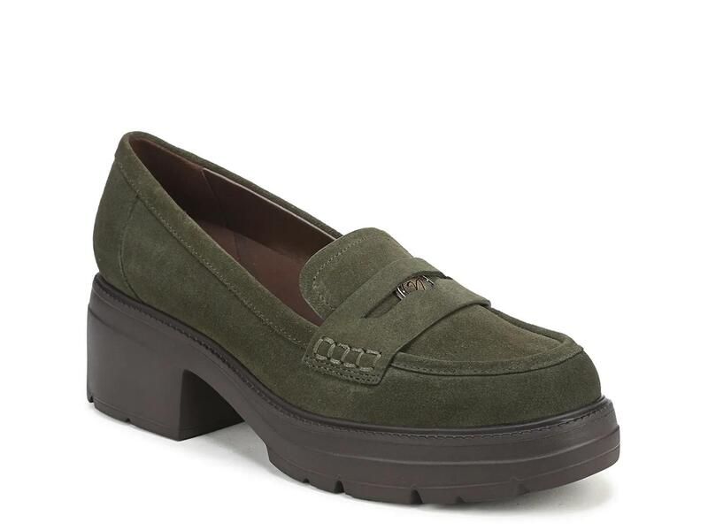 ナチュライザー レディース シューズ スリッポン・ローファー プラットフォーム NaturalizerLumos Platform Loafer Clay Suede