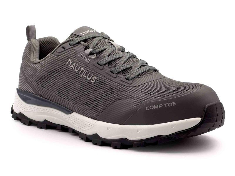 ナウティルスセーフティ メンズ シューズ スニーカー Nautilusafety Footwear Trillium N5300 Grey グレー