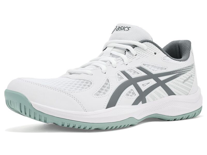 アシックス メンズ シューズ スニーカー Asics Upcourt 6 WhiteSteel Gre ホワイト