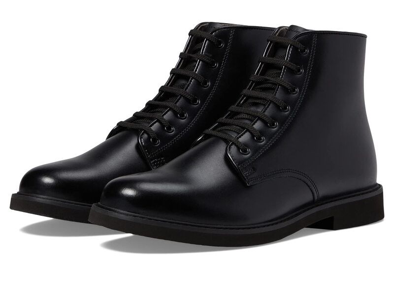 ベイツ メンズ シューズ ブーツ・レインブーツ レース レザー Bates Footwear Sentineleather LaceUp High Shine Chukka Black ブラック