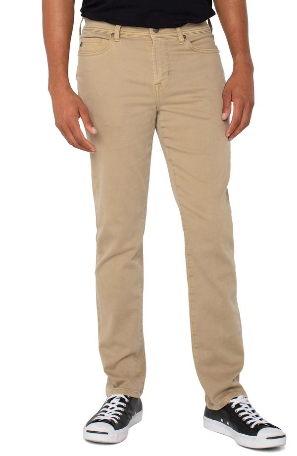 リヴァプール ロサンゼルス メンズ ボトムス カジュアルパンツ ストレート Liverpoolos Angeles Kingston Modern Slim Straight Leg Twill Pa