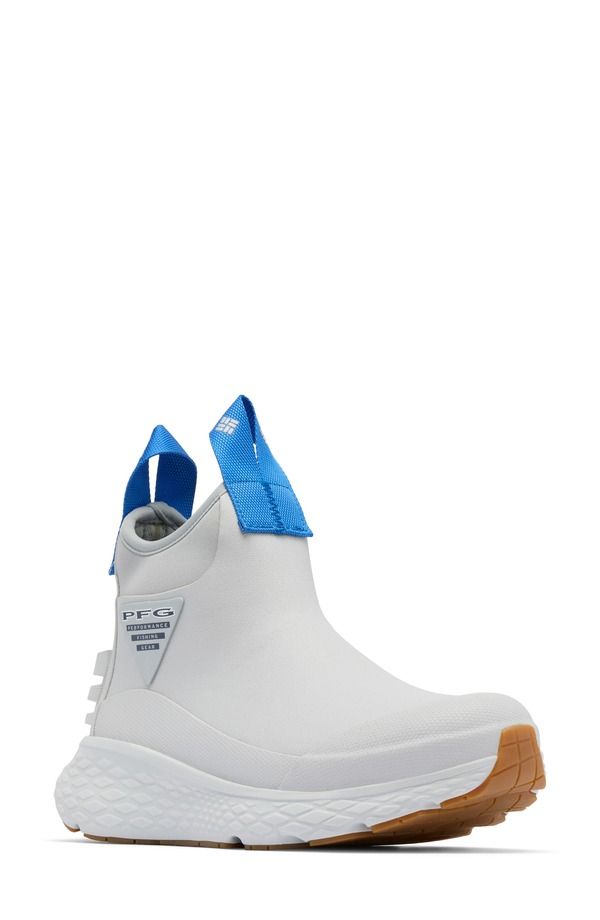 コロンビア レディース シューズ ブーツ・レインブーツ Columbia PFG Pro Sport Boot Women GREY ICE VIVID BLUE グレー
