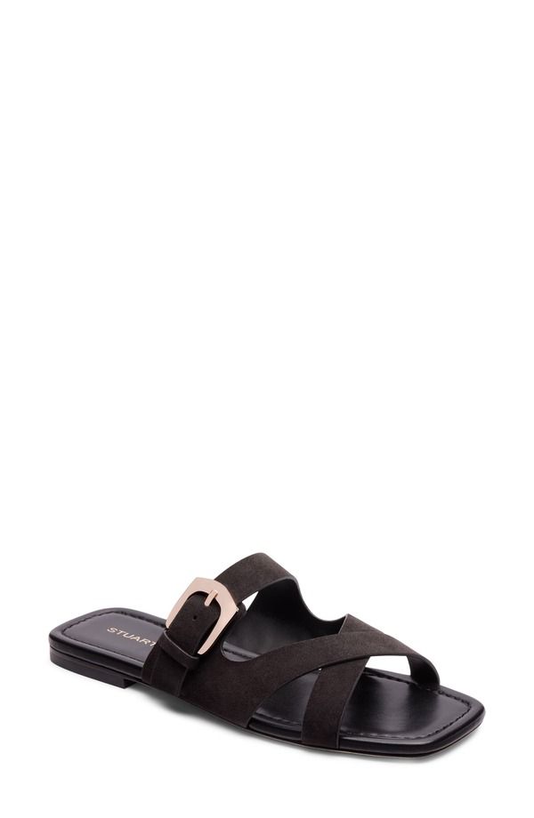 スチュアート ワイツマン レディース シューズ サンダル Stuart Weitzman Sai Slide Sandal Women SHADOW 54,480円